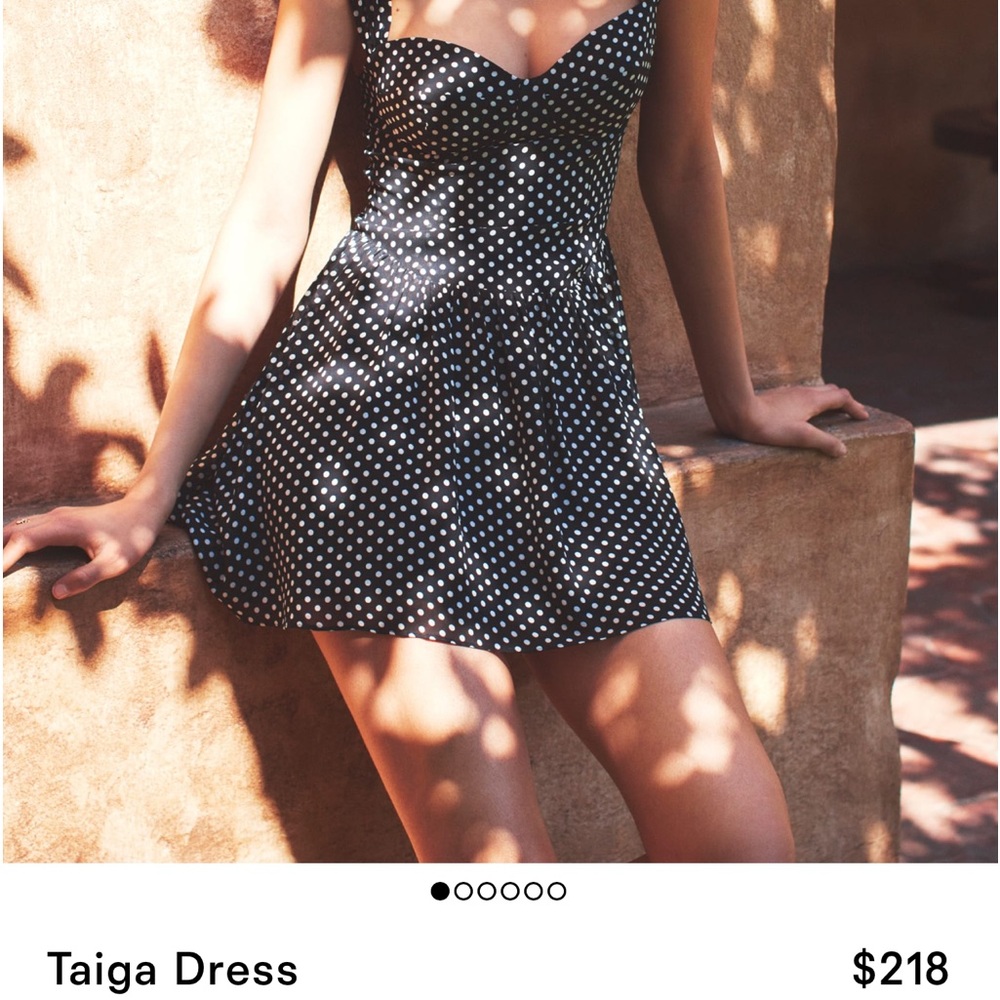 Reformation Taiga dress💙